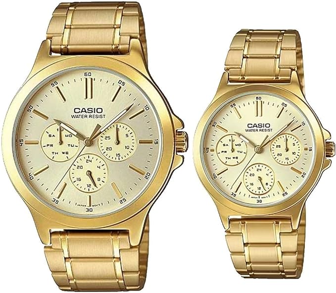 Casio MTP/LTP-V300G-9AUDF | Wrist Watch for His & Her Pair Pakistan