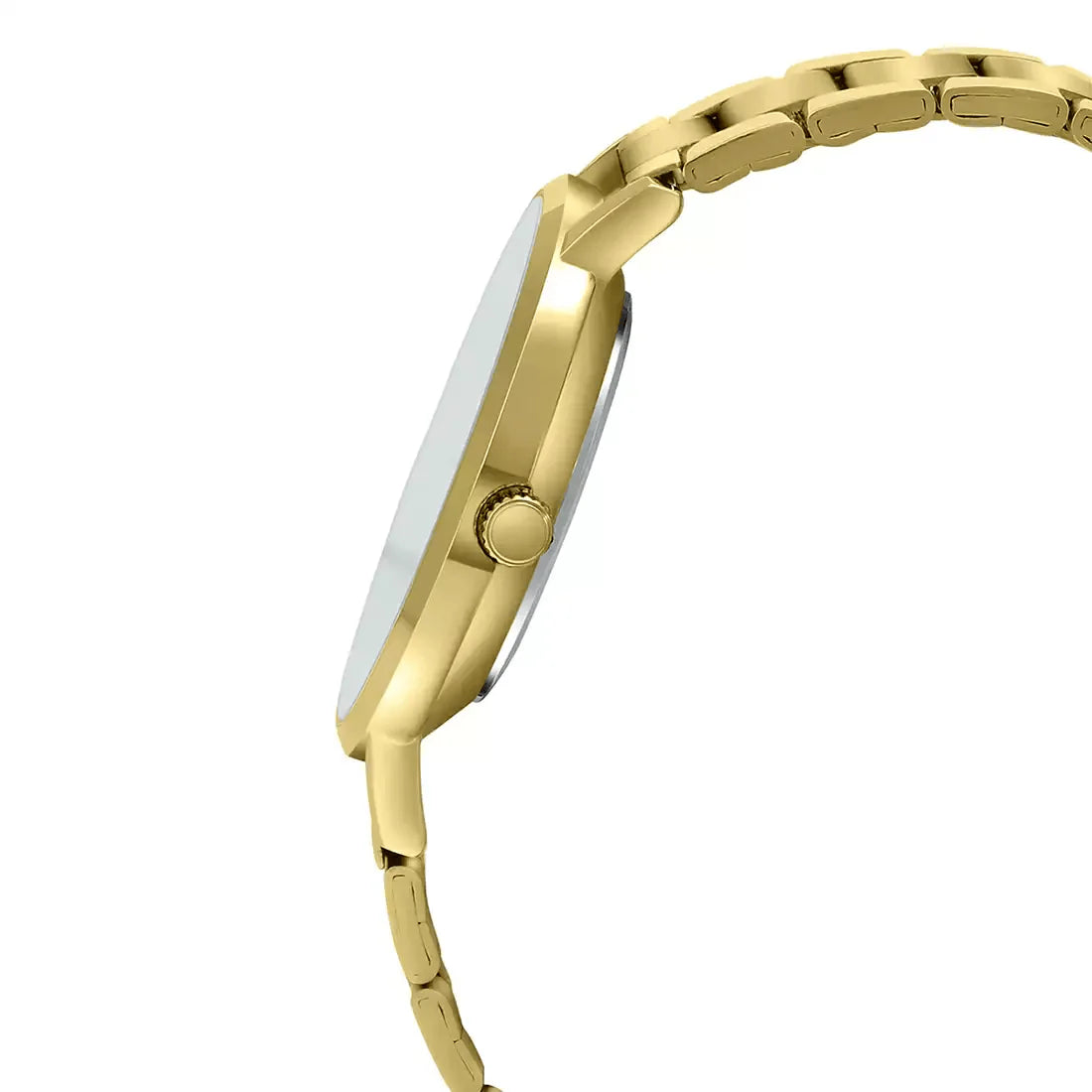 Casio LTP-VT02G-3A Standard Golden Ladies Chain Watch