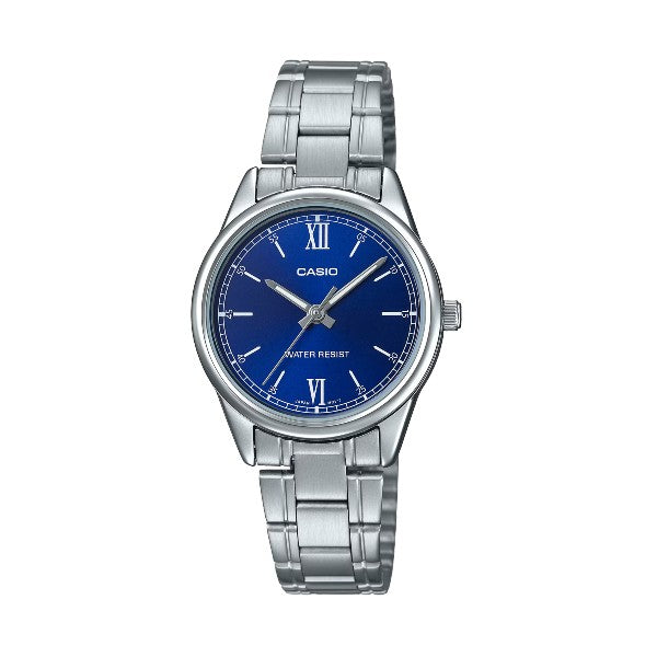 Casio LTP-V005D-2B2UDF | Ladies Chain Watch
