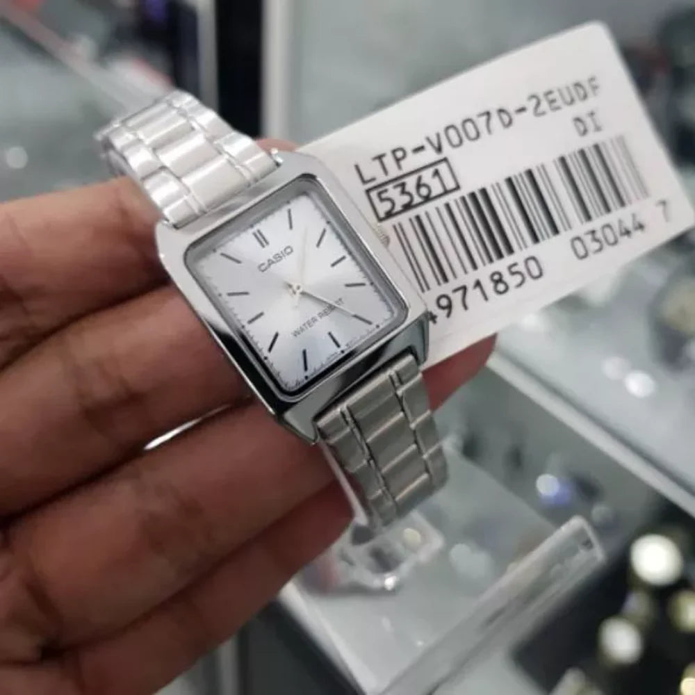 Casio LTP-V007D-2EUDF | Ladies Chain Watch