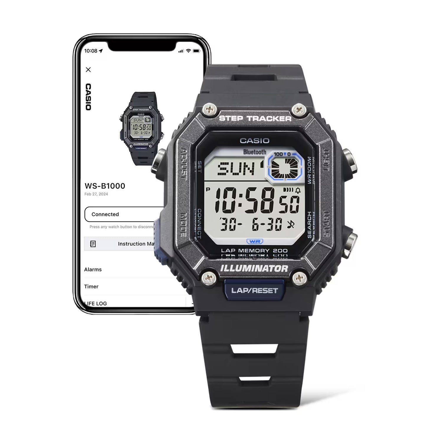 Casio WS-B1000-1AVDF | Watches for Men