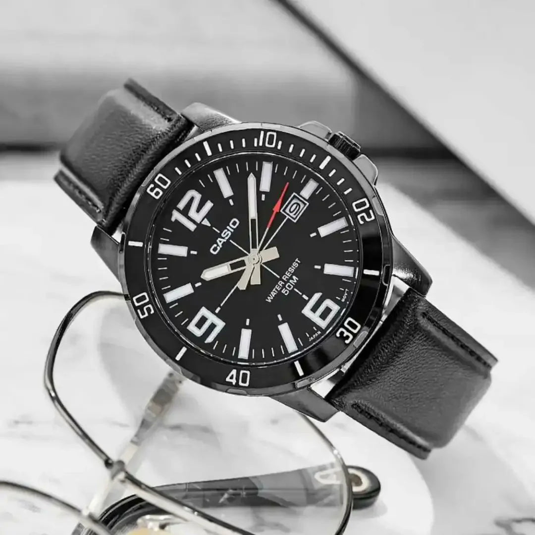 Casio MTP-VD01BL-1BVUDF | Watches for Men