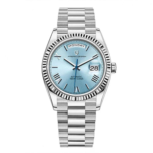 Pagani Design PD-1752 Silver / Ice Blue Dial automatic watch
