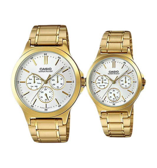 Casio MTP/LTP-V300G-7AUDF | Wrist Watch for His & Her Pair Pakistan