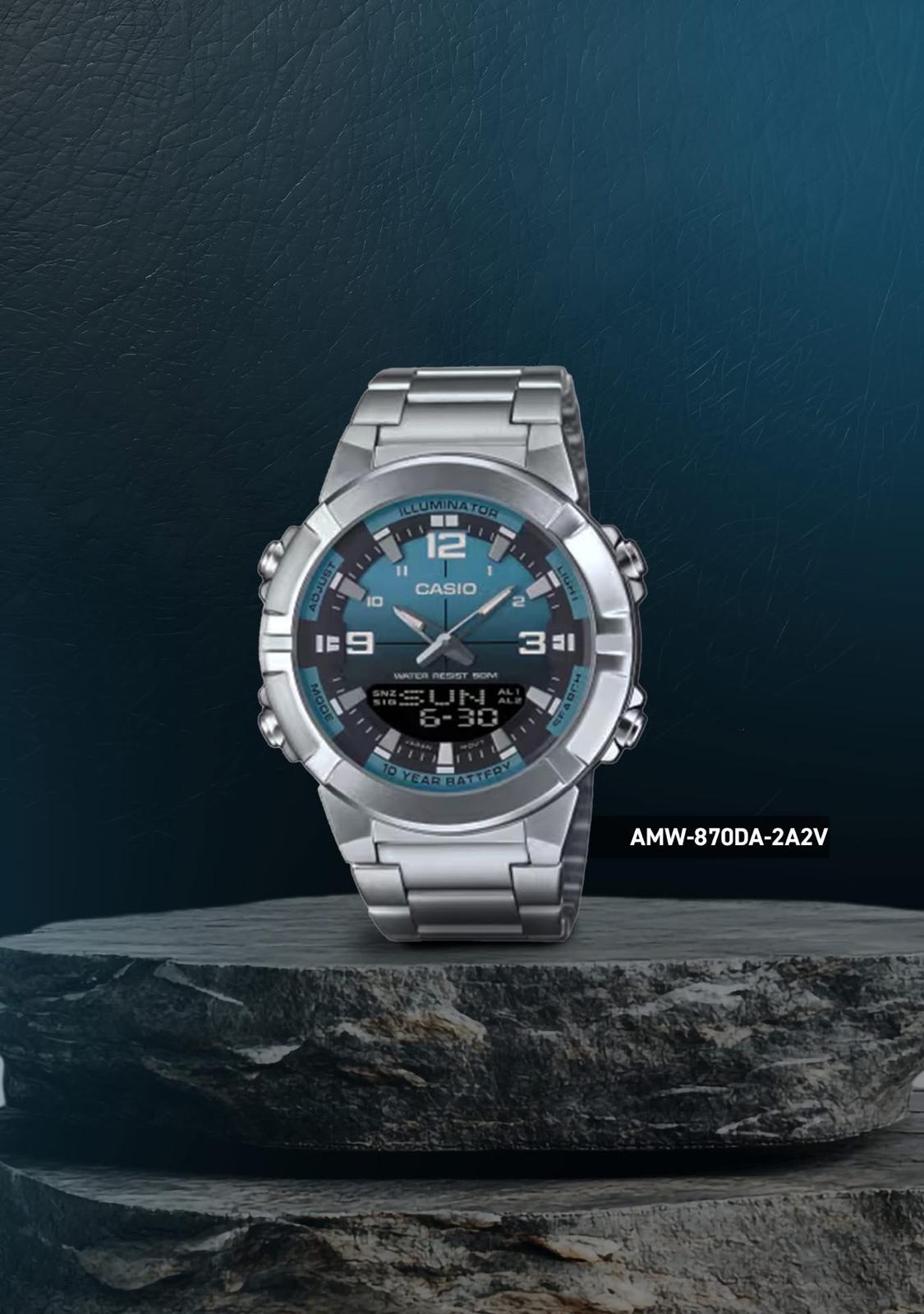 Casio AMW-870DA-2A2VDF | Watches for Men