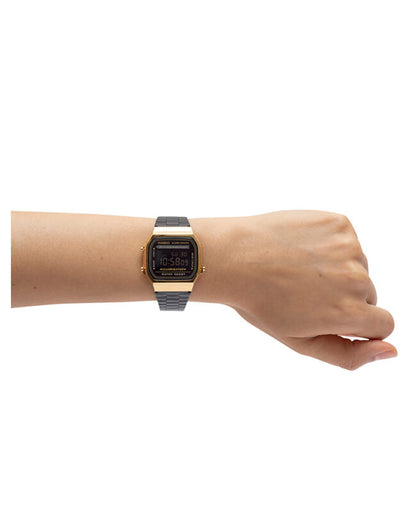 Casio A168WEGB-1BDF | Wrist Watch Men, Women