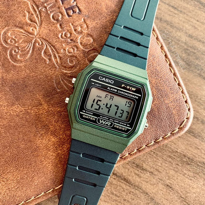 Casio F-91WM-3ADF | Wrist Watch for Men