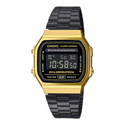 Casio A168WEGB-1BDF | Wrist Watch Men, Women