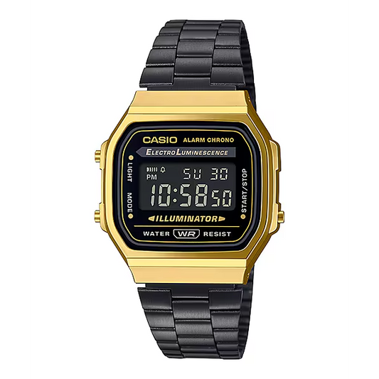 Casio A168WEGB-1BDF | Wrist Watch Men, Women