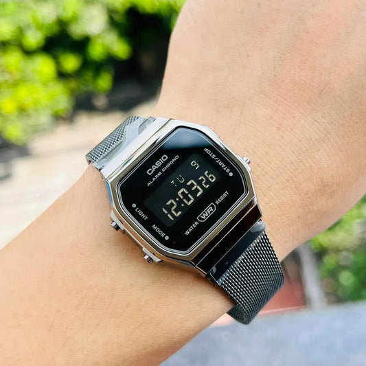 Casio A168WEMB-1BDF | Unisex Wristwatch