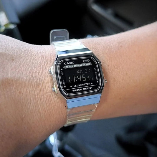 Casio A168XES-1BDF | Unisex Wristwatch