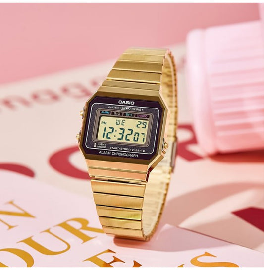 Casio A700WG-9ADF | Wrist Watches for Men, Women