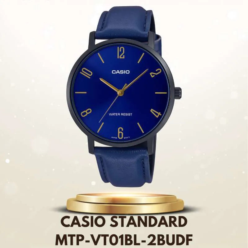 Casio MTP-VT01BL-2BUDF | Watches for Men