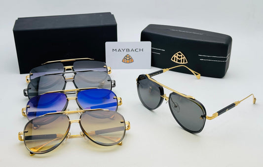 Maybach Sunglass Replica Premium Quality with Complete Packaging Bag & Box
