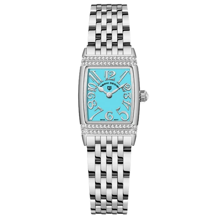 Pagani Design PD-1737L Silver / Tiffany Blue Dial watch for women