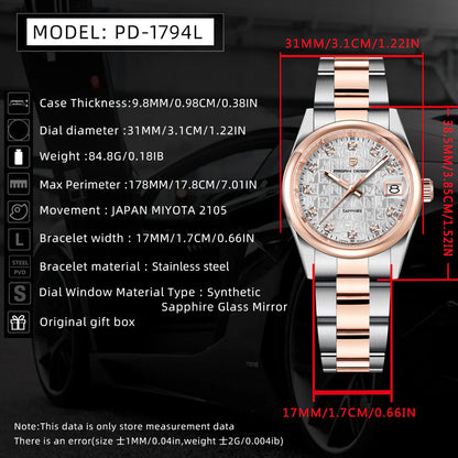 PAGANI DESIGN DIAMOND EDITION FOR WOMEN PD-1794