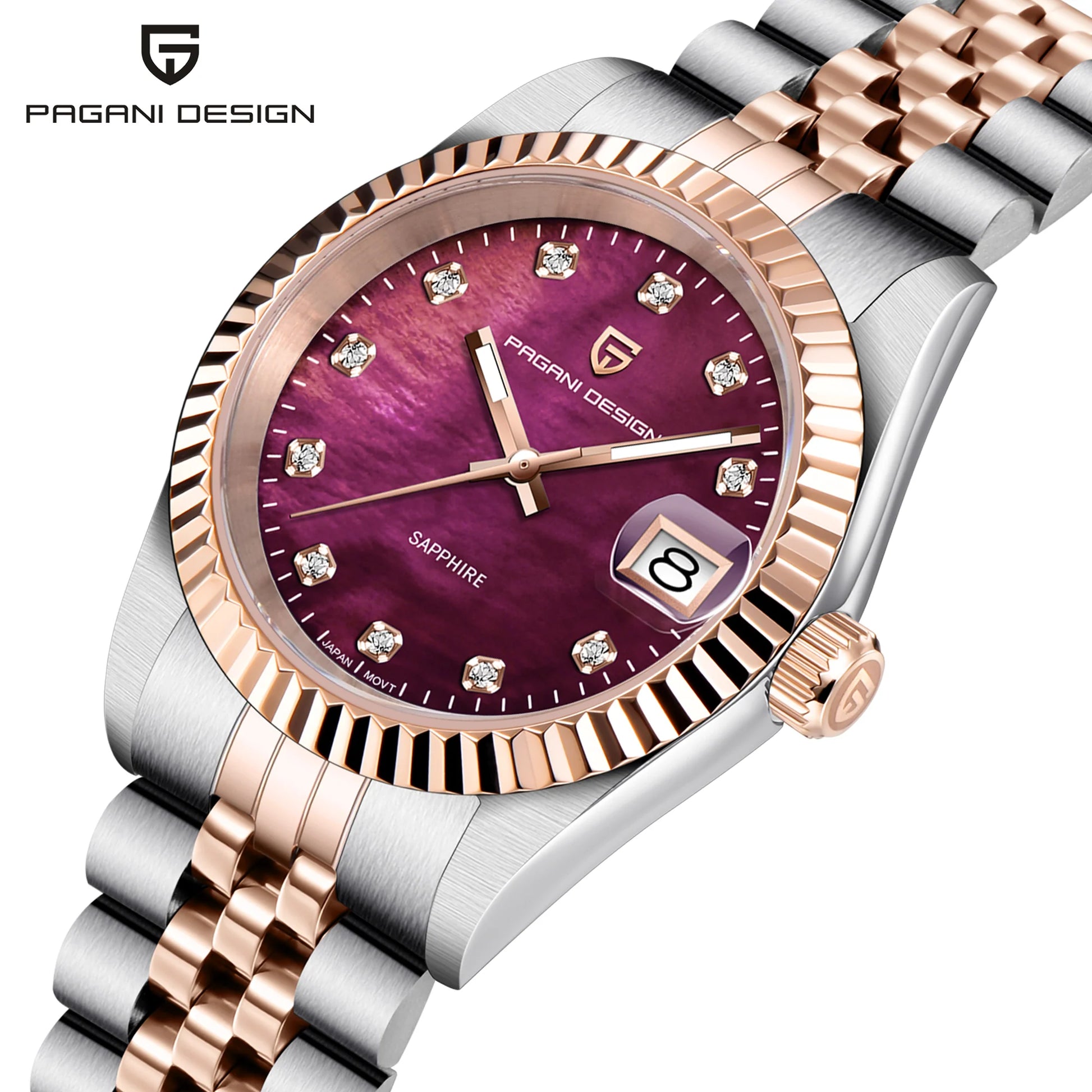 【新品】PAGANI DESIGN 100m防水レディースアナログクォーツ腕時計 Amazon.com: HaiQin Pagani Design Women's Elegant Quartz Watch