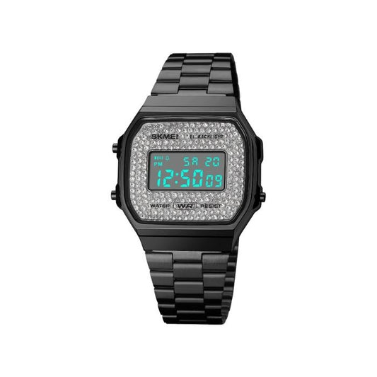 Skmei 1808 Digital Silver Watch for Women