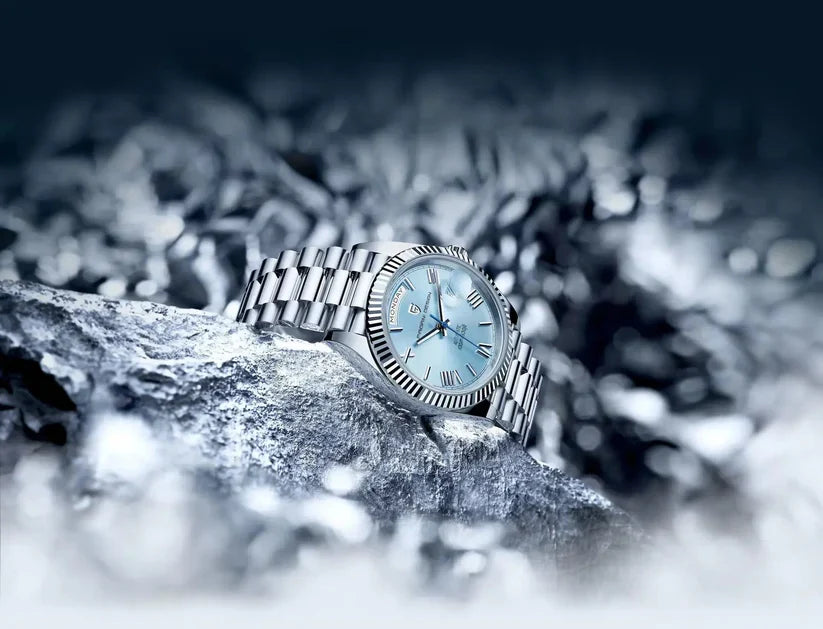 Pagani Design PD-1783 silver case ice blue dial automatic watch
