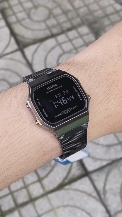 Casio A168WEMB-1BDF | Unisex Wristwatch