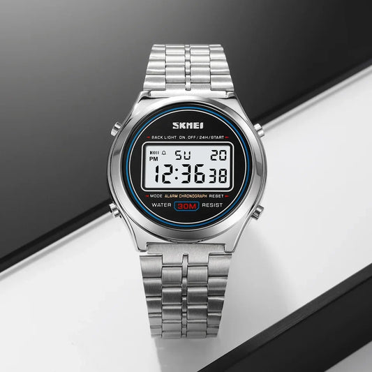 Skmei 2146 Digital Silver Watch | Watches for Men Pakistan