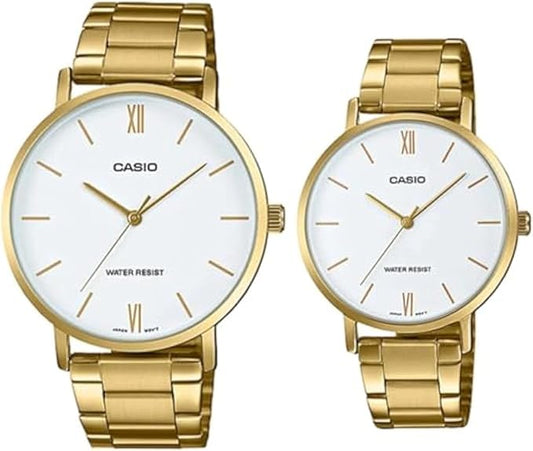 Casio MTP/LTP-VT01G-7BVDF | Wrist Watch for His & Her Pair Pakistan